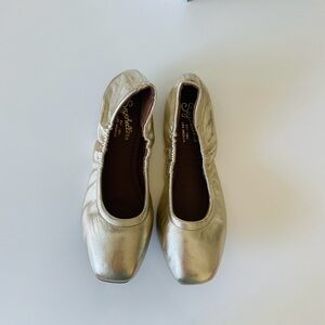 Seychelles Metallic Gold Women's Loafers